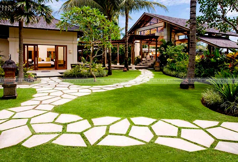 Những lối đi trong sân vườn được yêu thích