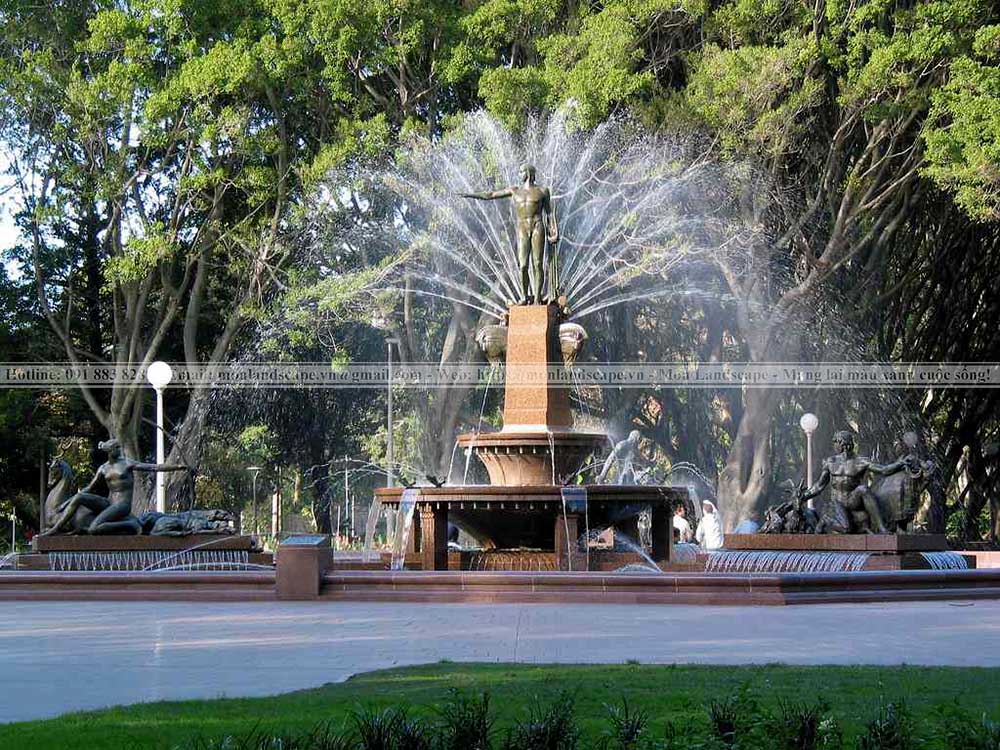 Tổng quan về đài phun nước nghệ thuật cho cảnh quan sân vườn